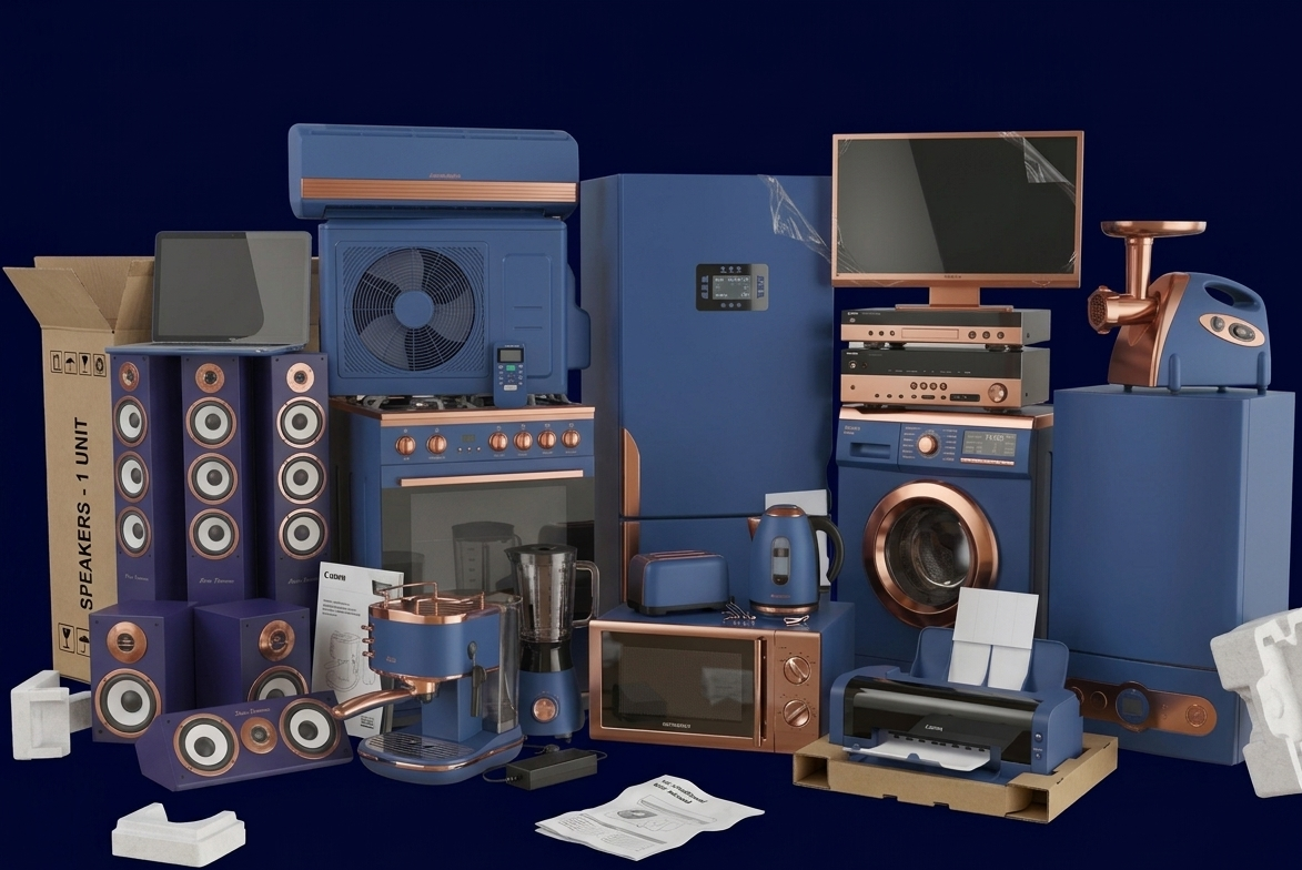 Hi-tech home appliances